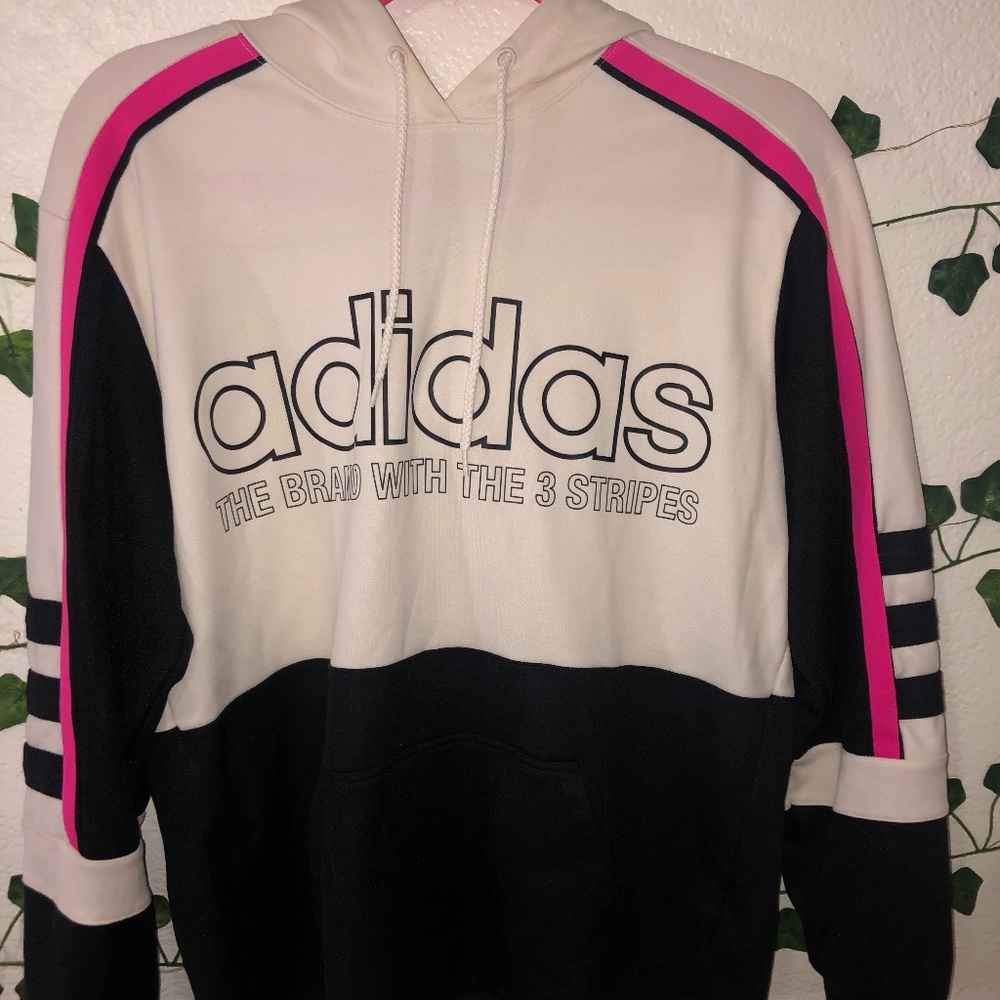 Three Stripes Adidas Hoodie